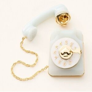 Telephone Brooch - kate spade new york x
Target Blue/Gold